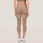 Leggings Capri Design classique série Leopard 1 (Verso)