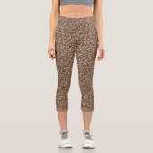 Leggings Capri Design classique série Leopard 3 (Recto)