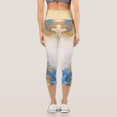 Leggings Capri Design en marbre (Verso)