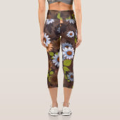 Leggings Capri Design floral 2 (Verso)