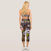 Leggings Capri Design floral 2 (Verso)