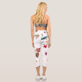 Leggings Capri Design naturel Capris haut taille (Verso)