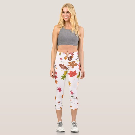 Leggings Capri Design naturel Capris haut taille (Recto)
