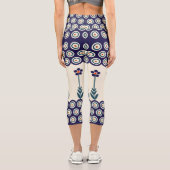 Leggings Capri Design polonais de céramiques traditionnelles (Verso)