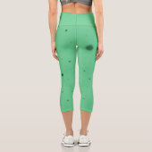 Leggings Capri Désordre Green Dot (Verso)