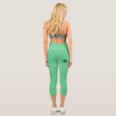 Leggings Capri Désordre Green Dot (Verso)