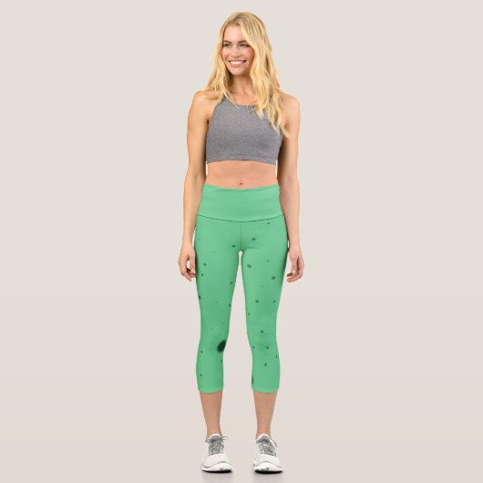Leggings Capri Désordre Green Dot (Recto)