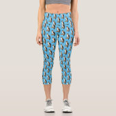 Leggings Capri dessin animé d'aigle des Philippines (Recto)