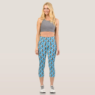 Leggings Capri dessin animé d'aigle des Philippines