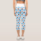 Leggings Capri Dessin de chat (Verso)