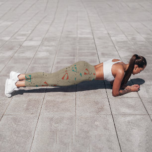 Leggings Capri Dessin en mode foncé Fox