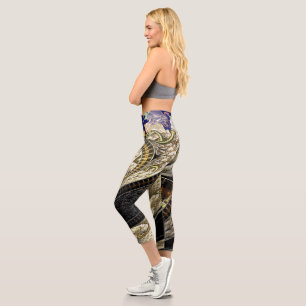 Leggings Capri Deux parties Zazzle_Growshop.
