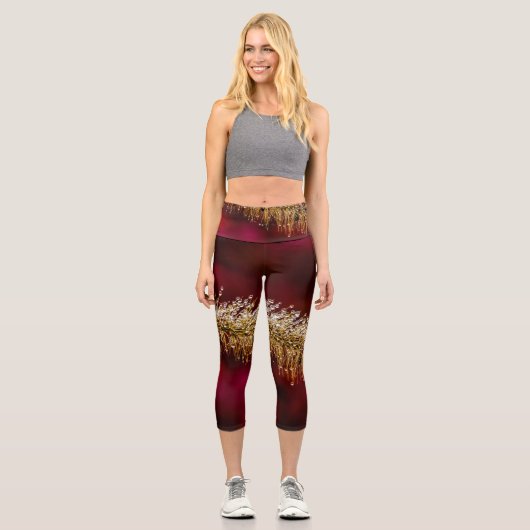 Leggings Capri Dew du matin (Recto)
