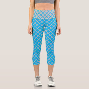 Leggings Capri diamant flou Capris haut taille