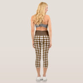 Leggings Capri Diamants blancs Brown et anciens (Verso)