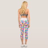 Leggings Capri Diamants et cercles (Verso)