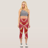 Leggings Capri Diamonds & Rust (Recto)