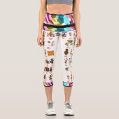 Leggings Capri Dingaling Bros Circus acts (Recto)