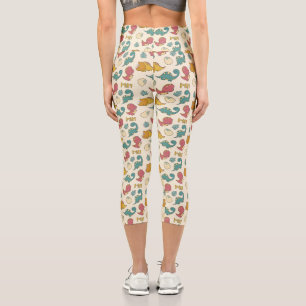 Leggings Capri Dinosaure
