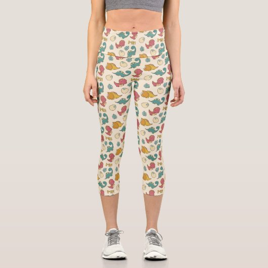 Leggings Capri Dinosaure (Recto)