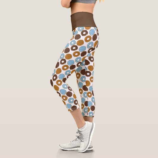 Leggings Capri Dinuts de chocolat (Gauche)