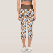 Leggings Capri Dinuts de chocolat (Verso)