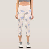 Leggings Capri Diplôme Rétro Pêche (Recto)