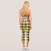 Leggings Capri Disco les années 70 60s Retro Pop Culture (Verso)