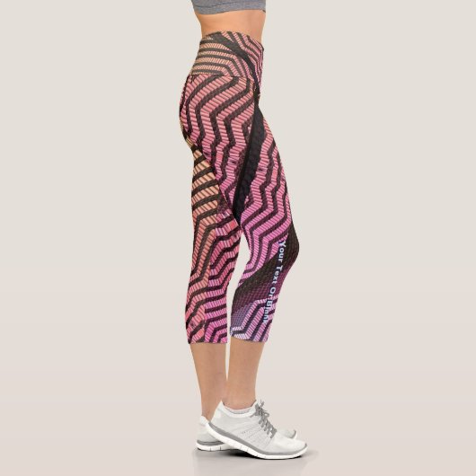 Leggings Capri Divisions tribales (Droite)