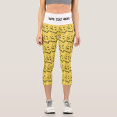 Leggings Capri dollar or (Recto)