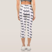 Leggings Capri Donkey cartoon (Verso)