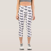 Leggings Capri Donkey cartoon (Recto)