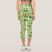 Leggings Capri Doodle Saint Patrick's Day (Verso)