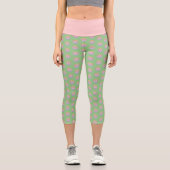 Leggings Capri Dot coloré Mandala (Recto)