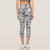 Leggings Capri Double surface composée X en gris (Verso)
