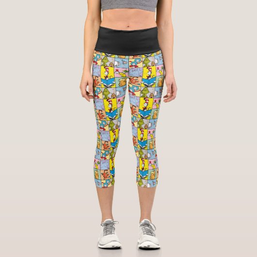 Leggings Capri Dr. Seuss | Histoires Graphiques (Recto)