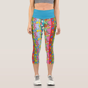 Leggings Capri Dr Seuss   Tranche de caractères
