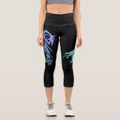 Leggings Capri Dragon Tribal (Recto)