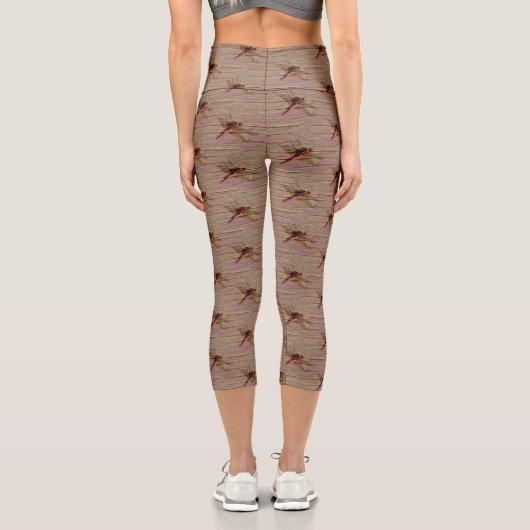 Leggings Capri Dragonfly (Verso)