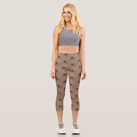 Leggings Capri Dragonfly (Recto)