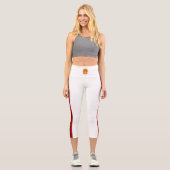 Leggings Capri Drapeau à rayures chinois (Recto)