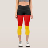 Leggings Capri Drapeau allemand (Recto)
