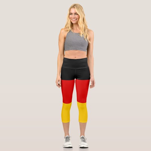 Leggings Capri Drapeau allemand (Recto)