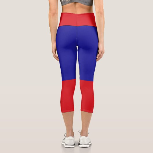 Leggings Capri Drapeau bélizien (Verso)