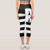 Leggings Capri Drapeau breton patriotique (Verso)