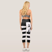 Leggings Capri Drapeau breton patriotique (Verso)