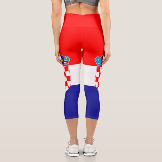 Leggings Capri Drapeau croate (Verso)