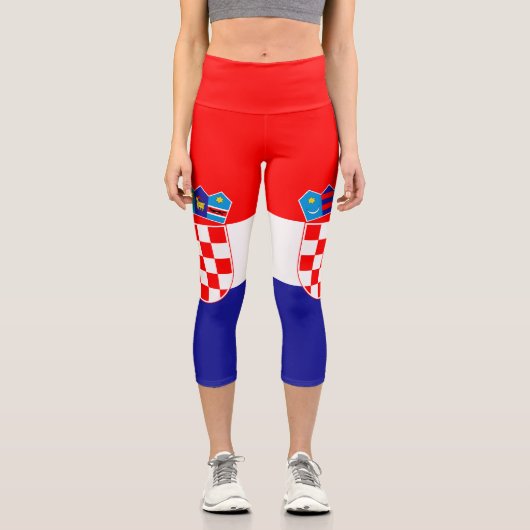 Leggings Capri Drapeau croate (Recto)