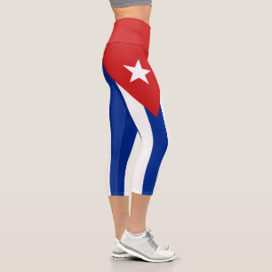 Leggings Capri Drapeau Cuba