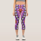 Leggings Capri drapeau de course (Recto)